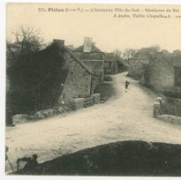 Plélan (I.-et-V.) - L'Ancienne Ville du Gué. - Résidence du Roi Breton Salomon (VIIIe siècle).