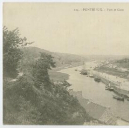 PONTRIEUX - Port et Gare