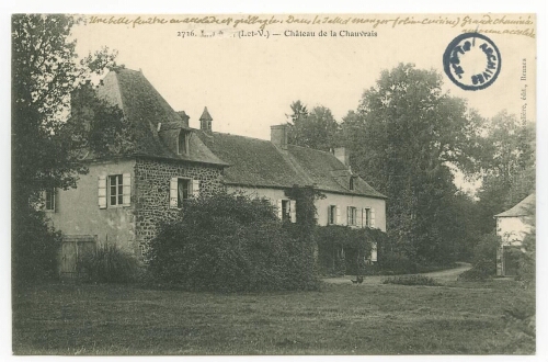(I.-et-V.).- Château de la Chauvrais.