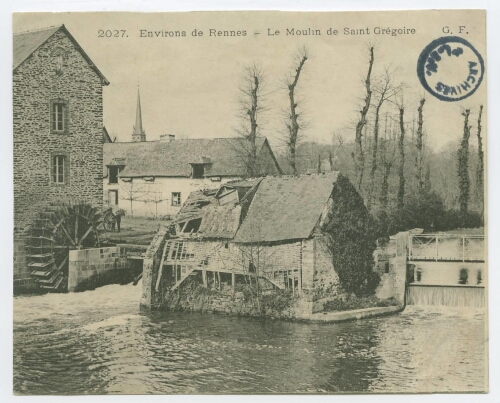 Environs de Rennes - Le Moulin de SAINT-GREGOIRE