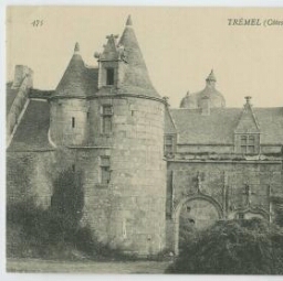 TREMEL (Côtes-du-Nord). - Château de Kermerzit