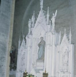 Retable de l'autel Nord de l'église Saint-Pierre