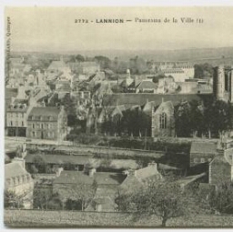 LANNION - Panorama de la Ville