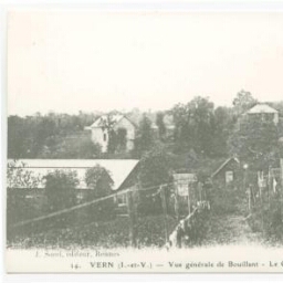 VERN (I.-et-V.) - Vue générale de Bouillant - Le Châlet et la Laiterie.