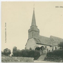 Chevaigné (I.-et-V.) - L'Eglise.