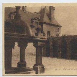 SAINT-RENAN (Finistère). - Château de Kergroadès