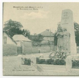 Montfort-sur-Meu (I.-et-V.). - Le Monument aux Morts