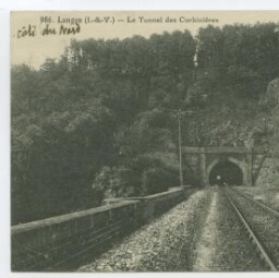 Langon (I.-&-V.) - Le Tunnel des Corbinières.