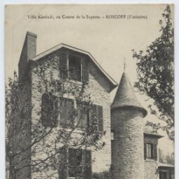 Villa Kerdudi, au Comte de la Sayette.- ROSCOFF (Finistère)
