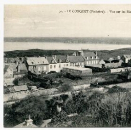 LE CONQUET (Finistère).- Vue sur les Blancs-Sablons