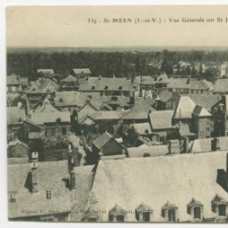 St-MEEN (I.-et-V.) - Vue Générale sur St-Jouan-de-l'Isle.