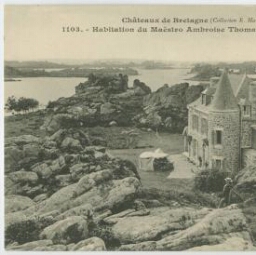 Habitation du Maestro Ambroise Thomas, Ile Illiec (C.-du-N.)