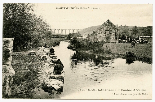 DAOULAS (Finistère). - Viaduc et Vallée