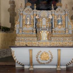 Retable de l'autel principal de l'église Saint-Sauveur