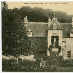 SAINT-NICOLAS-du-PELEM.- Le Château du Pélem