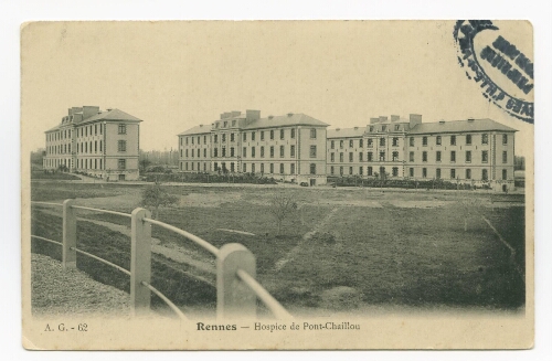 RENNES. - Hospice de Pont-Chaillou.