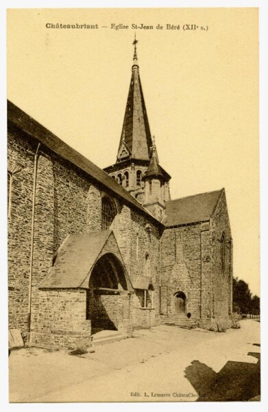 Châteaubriant - Eglise St-Jean de Béré (XIIe s.)