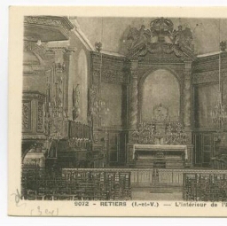 Rétiers (I.-et-V.). - Intérieur de l'Eglise.