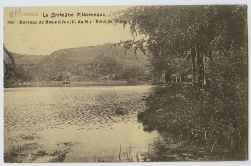 La Bretagne Pittoresque Barrage de Bosméléac (C. du N.) - Bords de l'Etang.