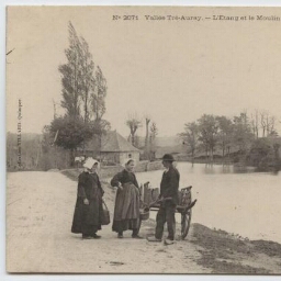 Vallée Tré-Auray. - L'Etang et le Moulin de la Chartreuse