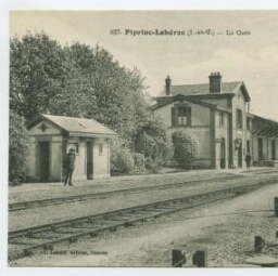 Pipriac-Lohérac (I.-et-V.) - La Gare.