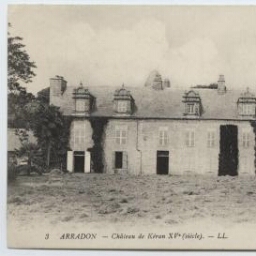 ARRADON - Château de Keran (XVḞ siècle). - LL.