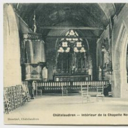 CHATELAUDREN - Intérieur de la Chapelle Notre Dame