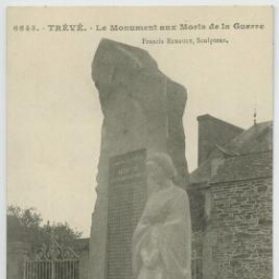 TREVE - Le Monument aux Mort de la Guerre Francis RENAULT, sculpteur.