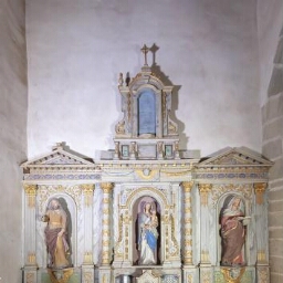 Retable dédié à la Vierge de l'église Saint-Ouen