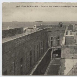 Rade de MORLAIX.- Intérieur du Château du Taureau (où fut enfermé Blanqui) - Les Cellules