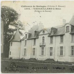 Châteaux de Bretagne (coll. E. Hamonic) Vaugaillard à Bruz (environs de Rennes)