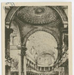 RENNES. - Intérieur de la Cathédrale lors du sacre de Monseigneur Brossais Saint-Marc, le 10 Août 1841.