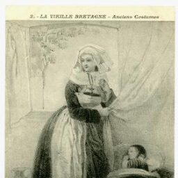 Femme de Châteaulin (Finistère)