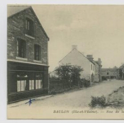 Baulon (I.-et-V.). Rue de la Feuillée