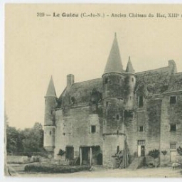 Le Quiou (C.-du-N.) - Ancien Château du Hac, XIIIḞ siècle