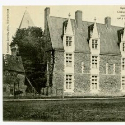 La Chapelle-Glain.- Le logis seigneurial du château de la Motte-Glain.