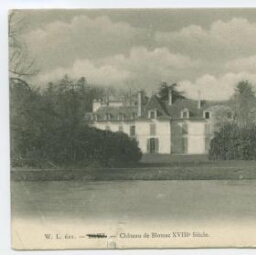 Château de Blossac XVIIIe Siècle.