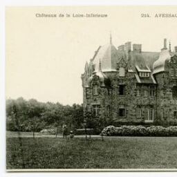 AVESSAC - Château de la Châtaigneraie (Côté Est)