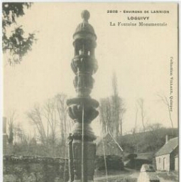 Environs de LANNION LOGUIVY La Fontaine Monumentale