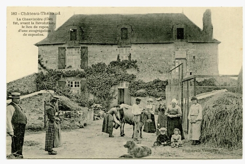 Château-Thébaud.- Une maison et ses habitants au lieu-dit "La Chauvinière ".