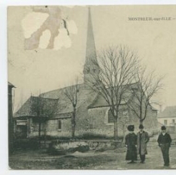MONTREUIL-sur-ILLE - L'Eglise.