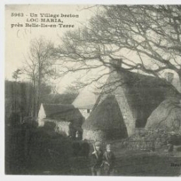 Un village breton LOC-MARIA, près Belle-Ile-en-Terre.
