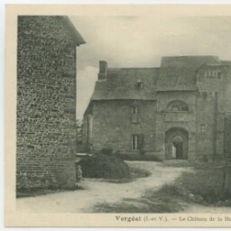 VERGEAL (I.-et-V.) - Le Château de la Houzillé
