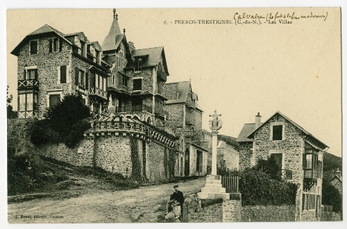 PERROS-GUIREC (C.-du-N.). - Les villas