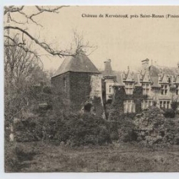 Château de Kervéatous près Saint-Renan (Finistère)
