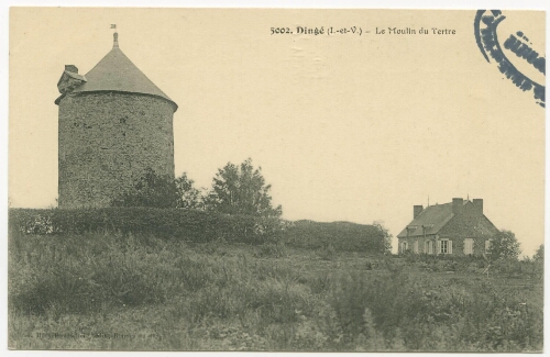 Dingé (I.-et-V.) - Le Moulin du Tertre.