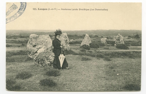 Langon (I.-et-V.) - Ancienne Lande Druidique (Le sDemoiselles).