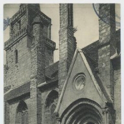 LANNION - Eglise de Brelevenez, Portail sud (XIIIḞsiècle)
