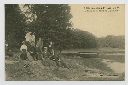Bazouges-la-Pérouse (I.-et-V.). L'étang de Ville-Cartier