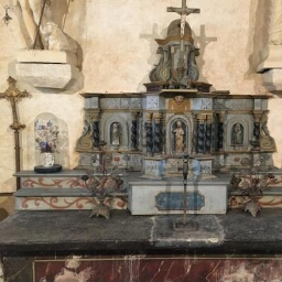 Retable de l'autel principal de la chapelle Saint-Jean-l'Epsileuc